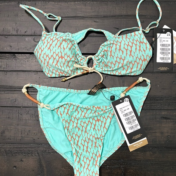 Vix Swim Vix Paula Hermanny Mamba Aqua Bikini Set Poshmark